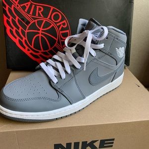 Nike Air Jordan 1 Mid Cool Grey